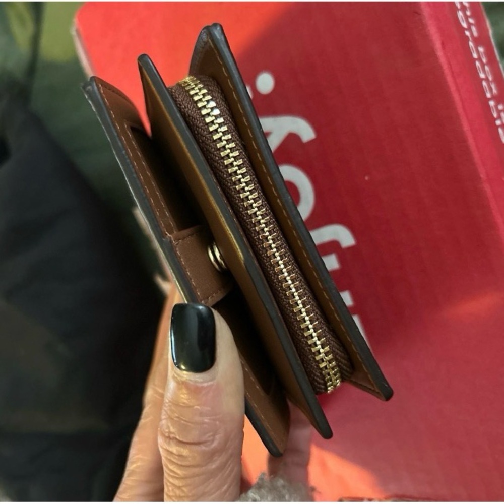 Coach Brown Signature Wallet - Picture 3 of 7